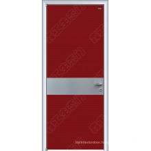 Aluminium Edge Bedroom Door